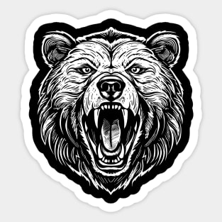 Grizzly Bear Sticker